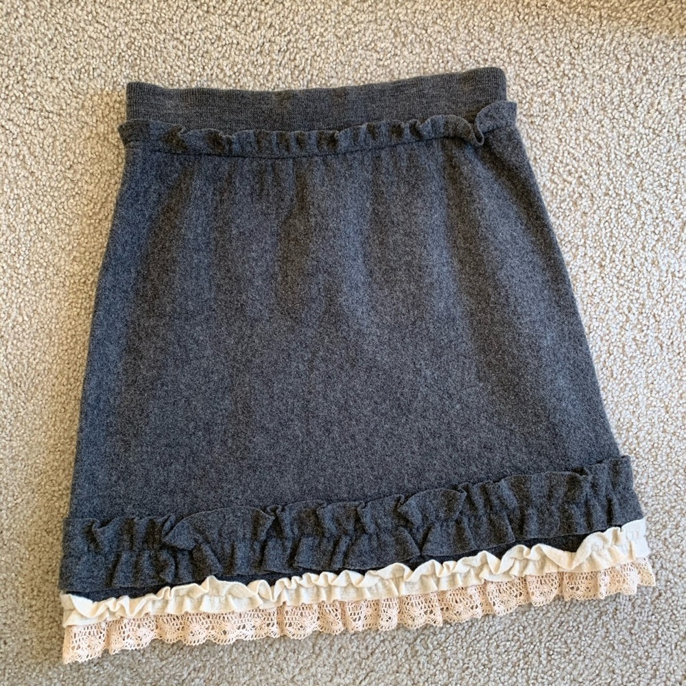 COPY - Merino wool Anthropologie skirt new with tags